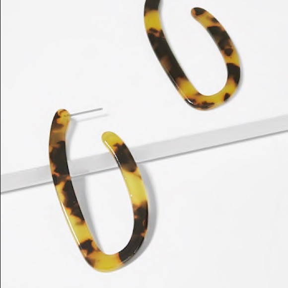 *** Long Tortoise Hoops! 💋💕 - Picture 2 of 4